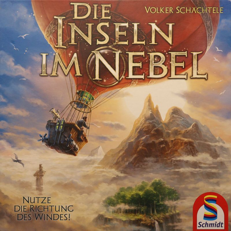 Die Inseln im Nebel Cover des Brettspiels 'Die Inseln im Nebel'